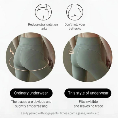 Women's High Waist Seamless Underwear (Pack of 4)